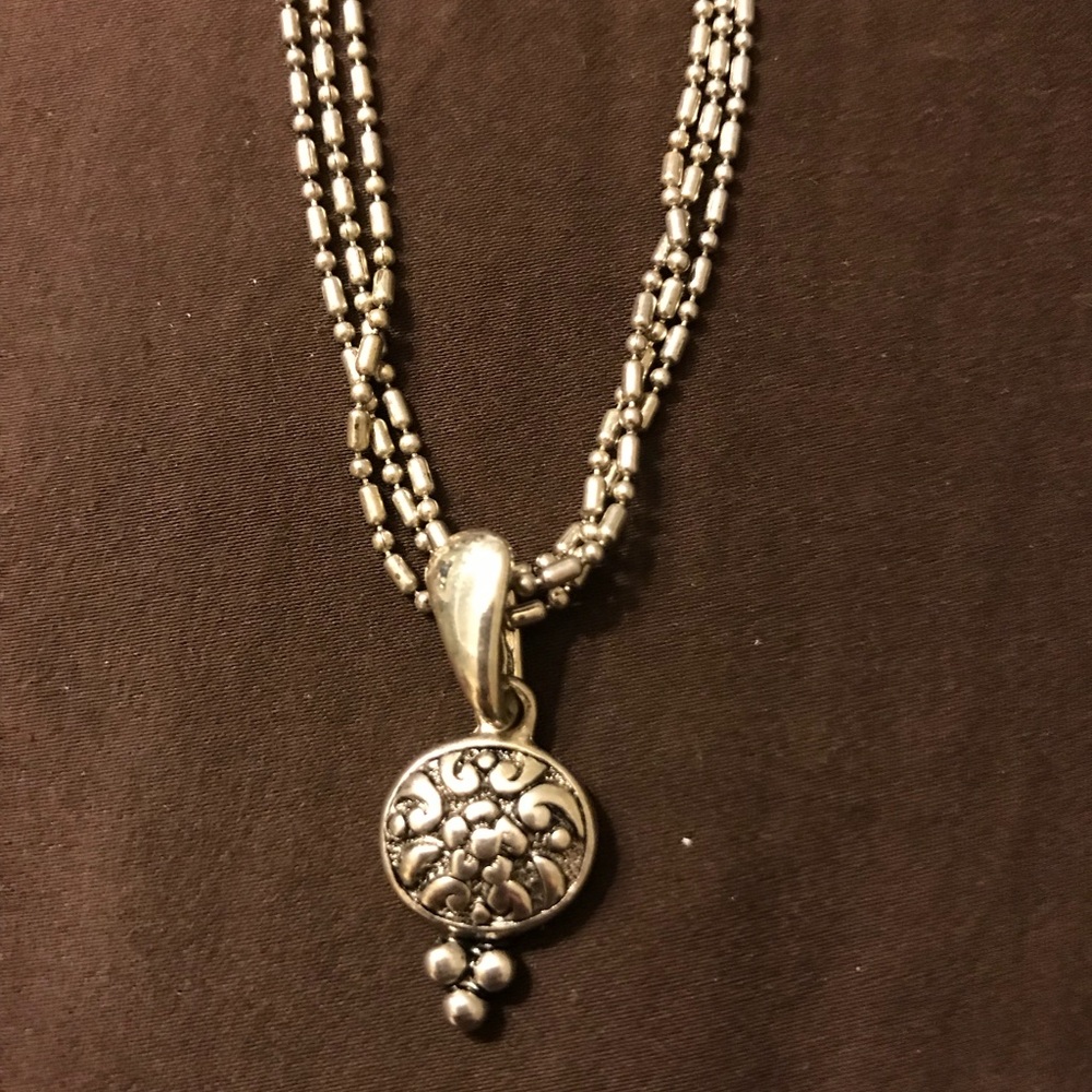 Silver necklace